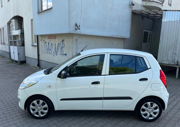 Hyundai i10 cena 14800 przebieg: 148000, rok produkcji 2012 z Płock małe 232